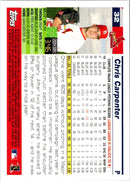 2005 Topps Opening Day Chris Carpenter