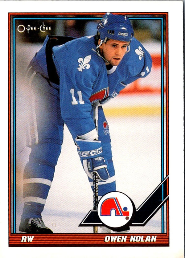 1991 O-Pee-Chee Owen Nolan #64