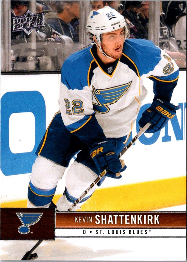 2012 Upper Deck Kevin Shattenkirk #163