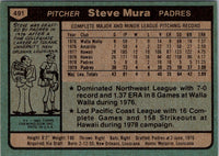 1980 Topps Steve Mura #491