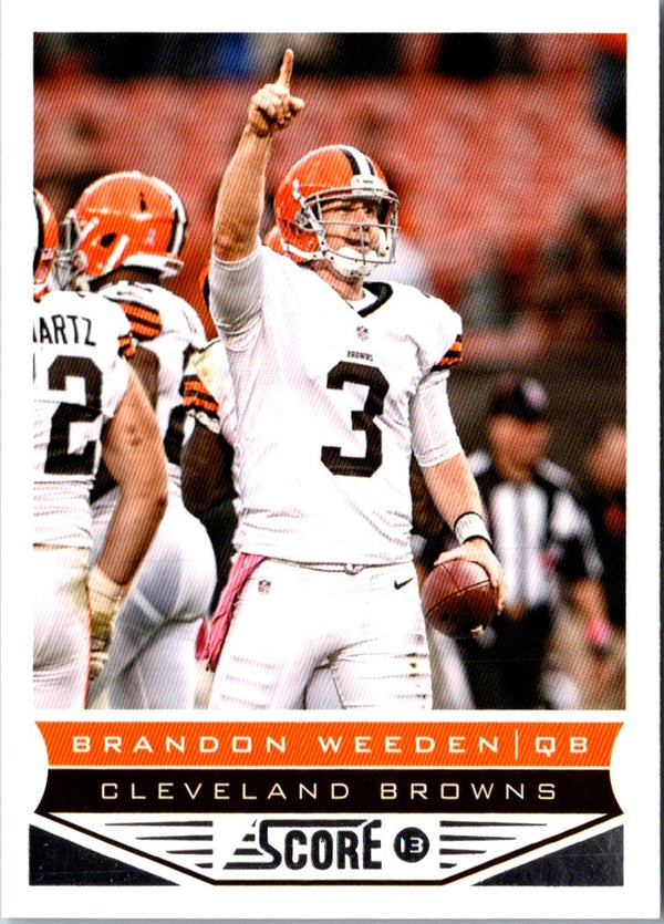 2013 Score Brandon Weeden #47