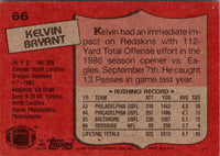 1987 Topps Kelvin Bryant/Chris Bahr #111 / 263 NM+