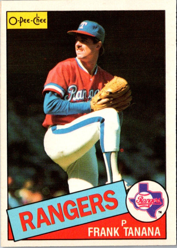 1985 O-Pee-Chee Frank Tanana #55