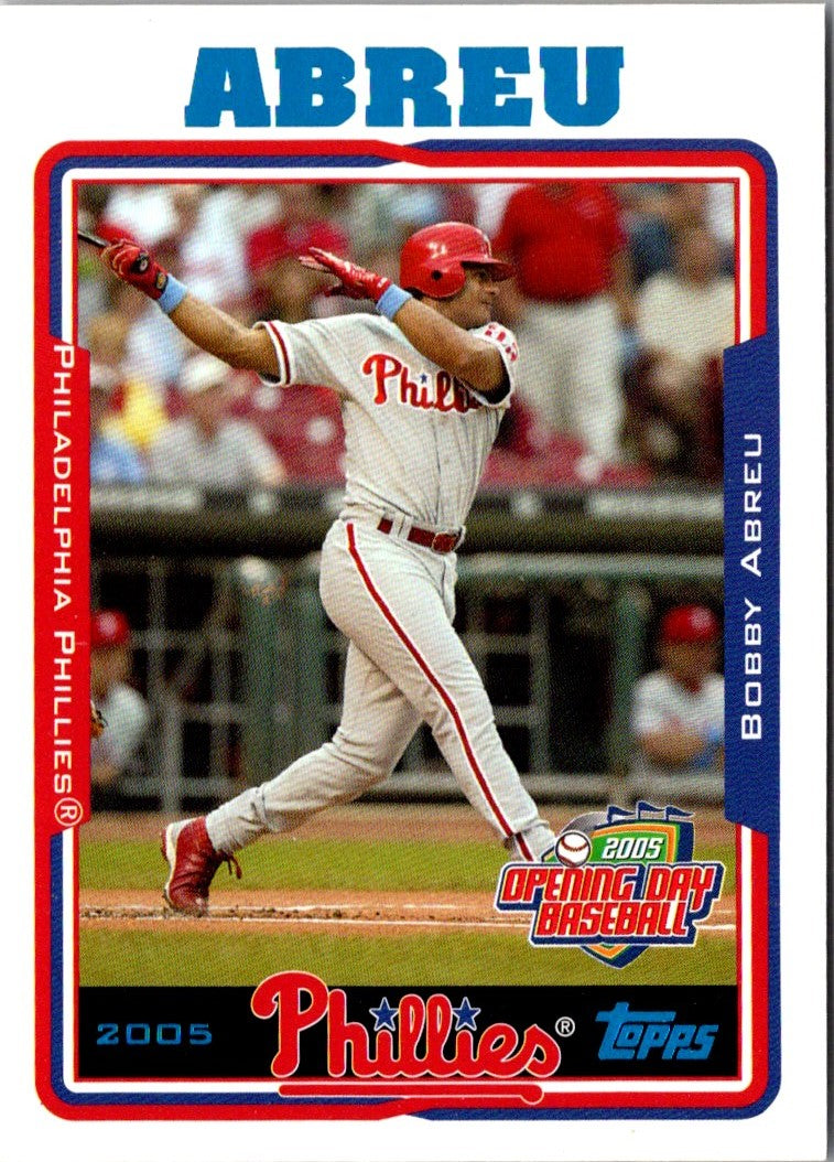 2005 Topps Opening Day Bobby Abreu
