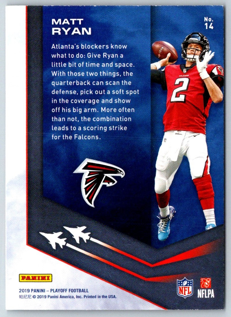 2019 Panini Playoff Air Command Matt Ryan