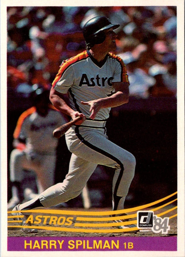 1984 Donruss Harry Spilman #258