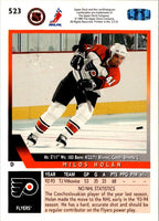 1993 Upper Deck Milos Holan #523 Rookie