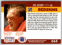 1990 Proset Joe Jacoby #664