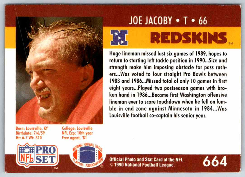 1990 Proset Joe Jacoby