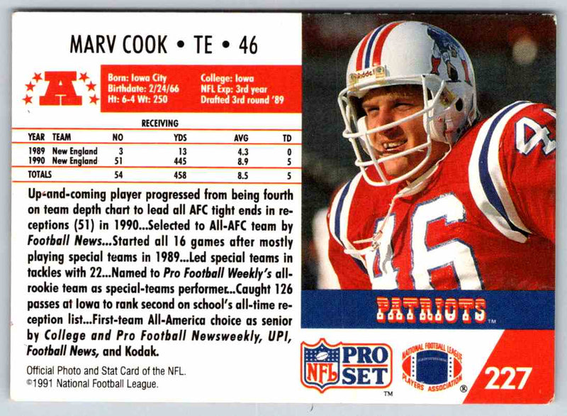 1990 Proset Mark Cook