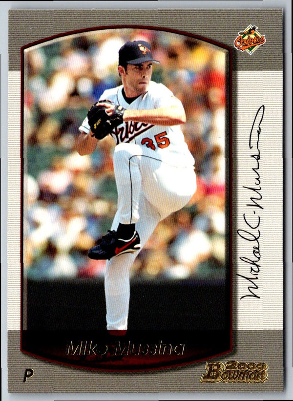 2000 Bowman Mike Mussina #92