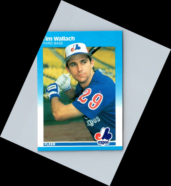 1985 Fleer Tim Wallach #412