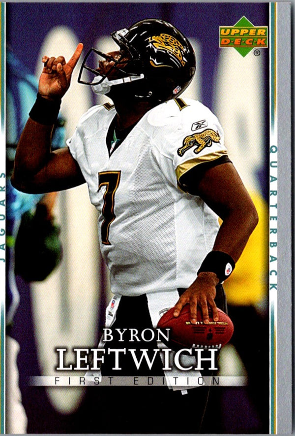 2007 Upper Deck First Edition Byron Leftwich #46