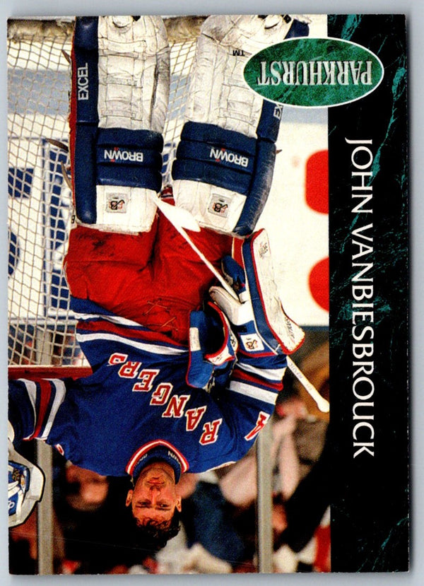 1992 Parkhurst John Vanbiesbrouck #349