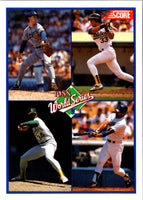 1989 Score Orel Hershiser/Jose Canseco/Dave Stewart/Kirk Gibson #582