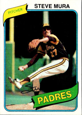 1980 Topps Steve Mura #491