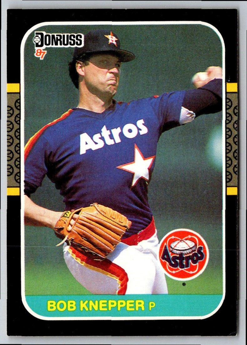 1987 Donruss Bob Knepper