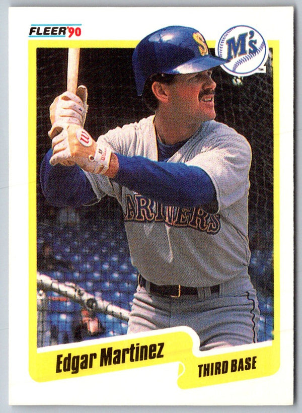 1990 Fleer Edgar Martinez #520