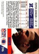 1991 Pro Set Pepper Johnson
