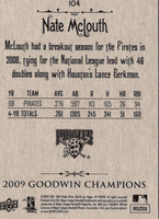 2009 Upper Deck Goodwin Champions Nate McLouth #104