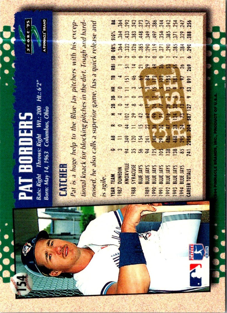 1995 Score Pat Borders