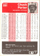 1985 Fleer Chuck Porter