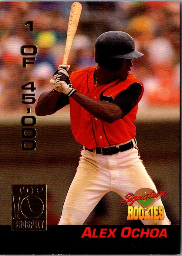 1994 Signature Rookies Alex Ochoa #19