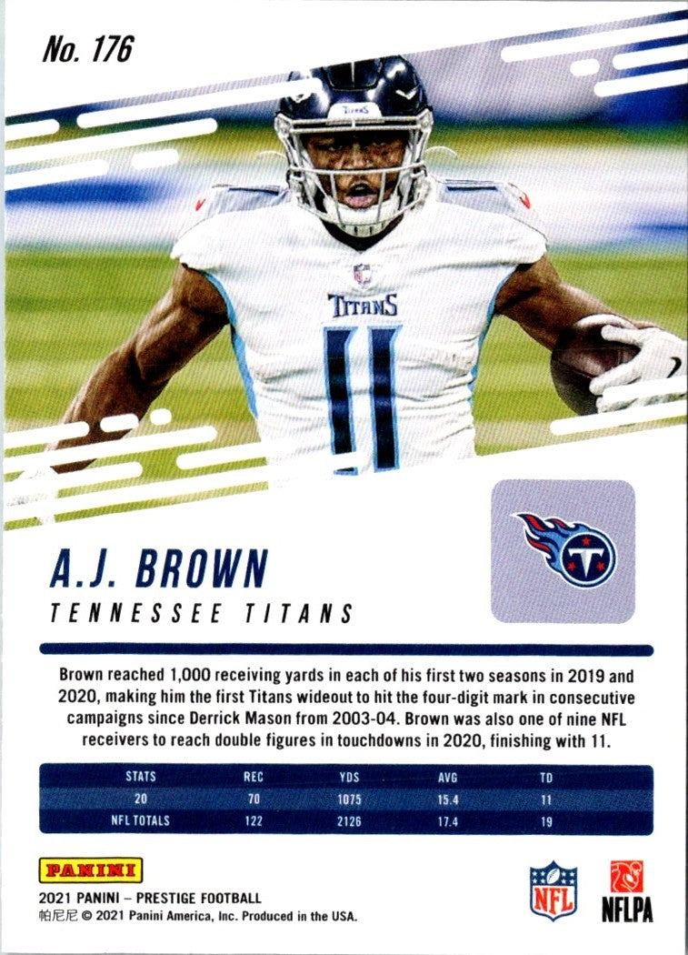 2021 Panini Prestige A.J. Brown