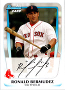 2011 Bowman Prospects Ronald Bermudez