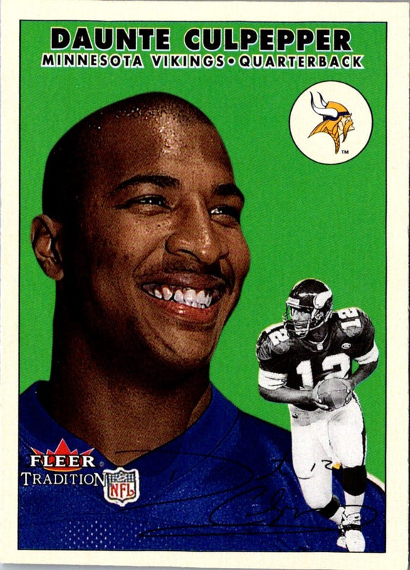 2000 Fleer Tradition Daunte Culpepper #260