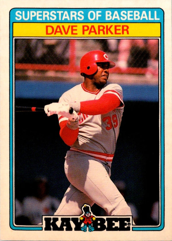 1987 Topps Kay-Bee Superstars of Baseball Dave Parker #23