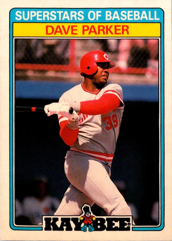 1987 Topps Kay-Bee Superstars of Baseball Dave Parker #23