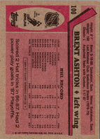 1987 Topps Brent Ashton #100