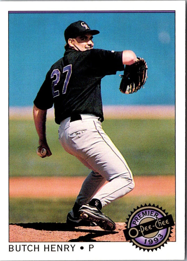 1993 O-Pee-Chee Premier Butch Henry #30