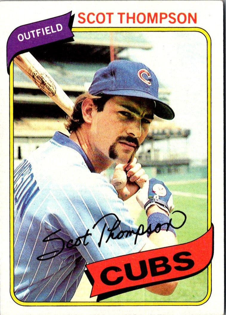 1980 Topps Scot Thompson