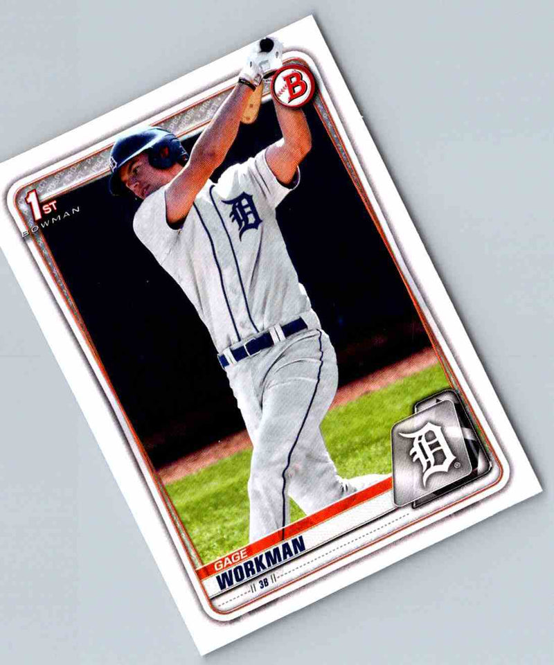 2020 Bowman Draft Gage Workman