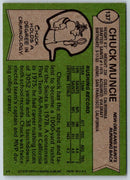 1978 Topps Chuck Muncie