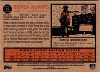 2011 Topps Heritage Minor League Derek Norris #35
