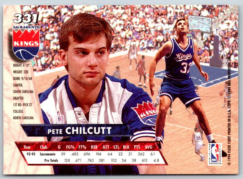 1993 Ultra Pete Chilcutt