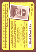 1989 Topps Kay-Bee Superstars of Baseball Carlton Fisk #11