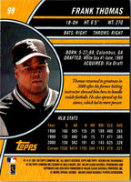 2001 Topps Reserve Frank Thomas #99