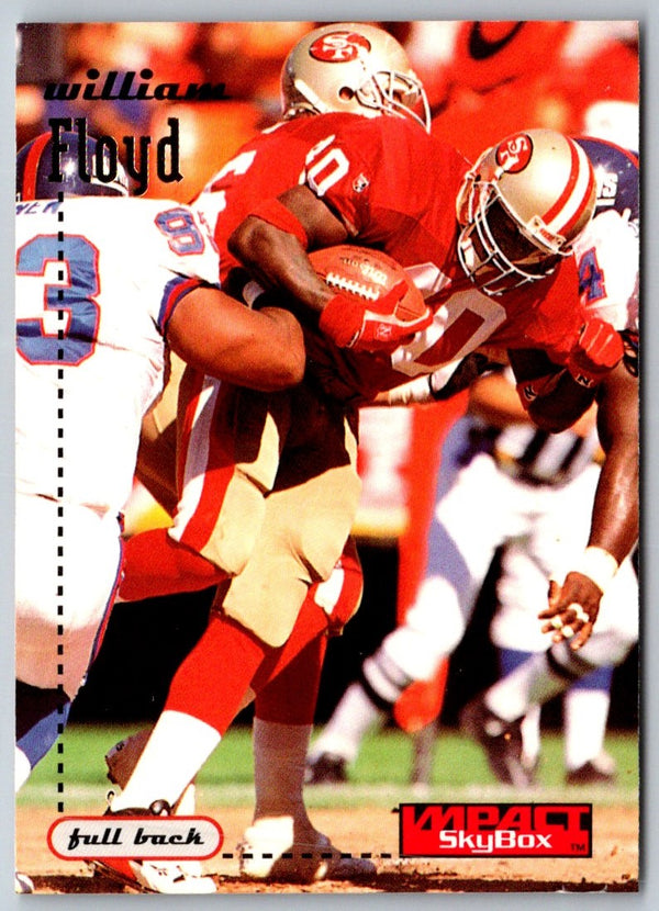 1996 SkyBox Impact William Floyd #127