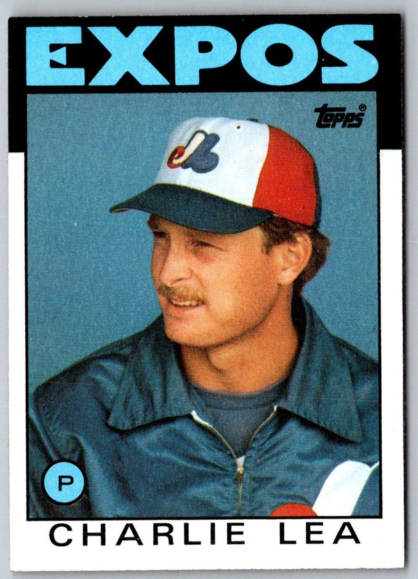 1986 Topps Charlie Lea #526