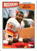 1987 Topps Kelvin Bryant/Chris Bahr