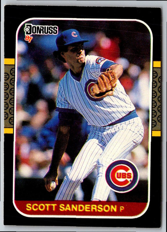 1986 Donruss Scott Sanderson #447