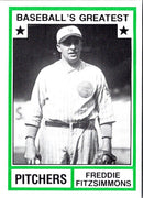 1987 TCMA 1982 Greatest Pitchers Freddie Fitzsimmons