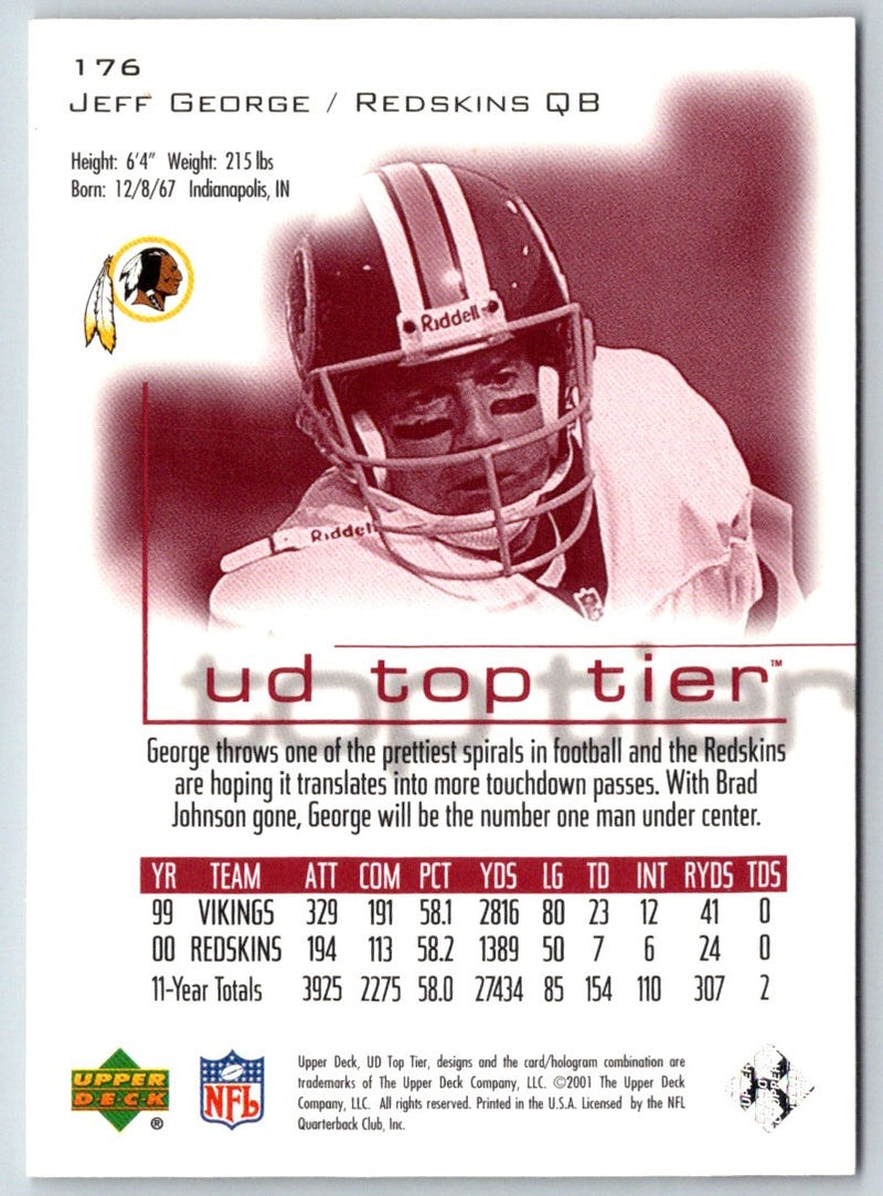 2001 Upper Deck Jeff George