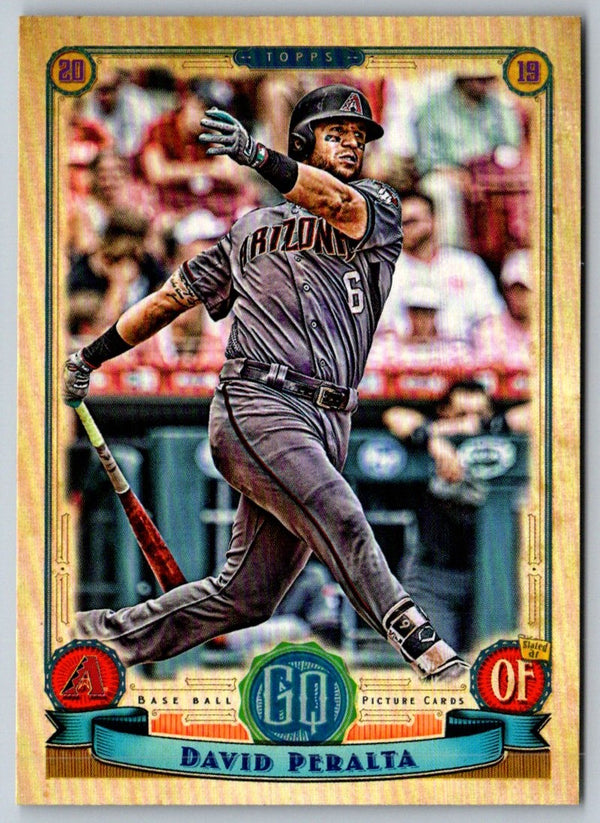 2019 Topps Gypsy Queen Indigo David Peralta #214