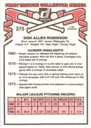 1981 Donruss Don Robinson