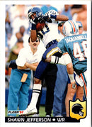 1992 Fleer Shawn Jefferson